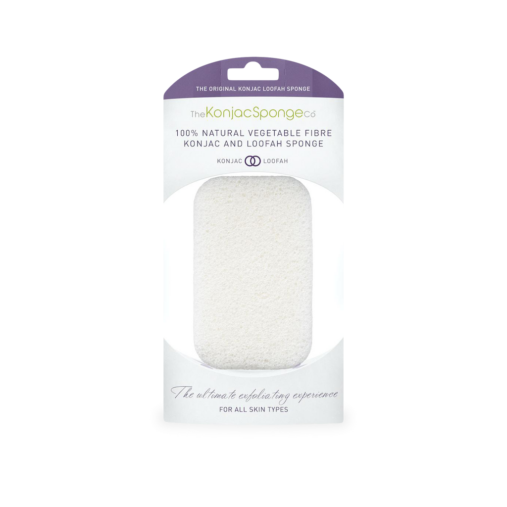 Konjac houba Tělová konjac houba s lufou 1 ks Konjac Sponge fotografie č. 1