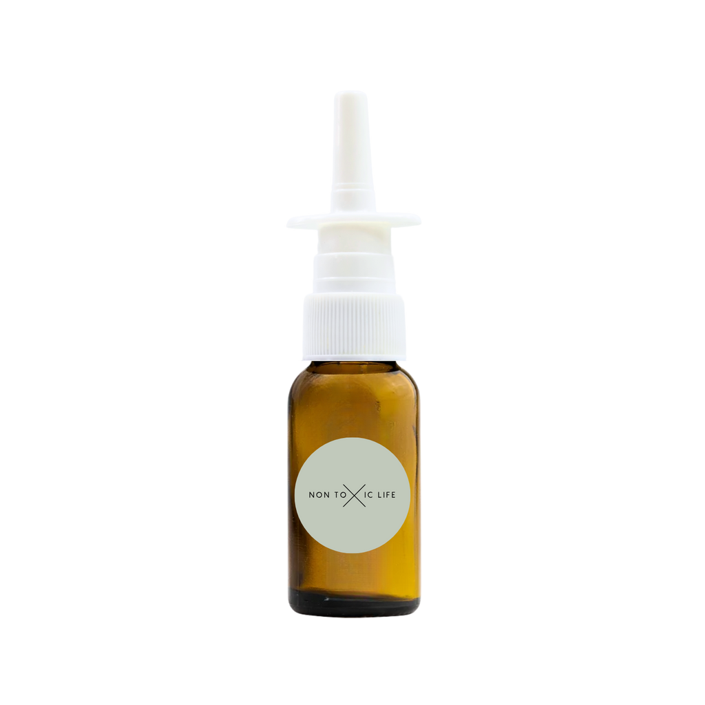 Kosmetický flakon Skleněná hnědá lahvička s nosním aplikátorem 15 ml Non Toxic Life fotografie č. 1