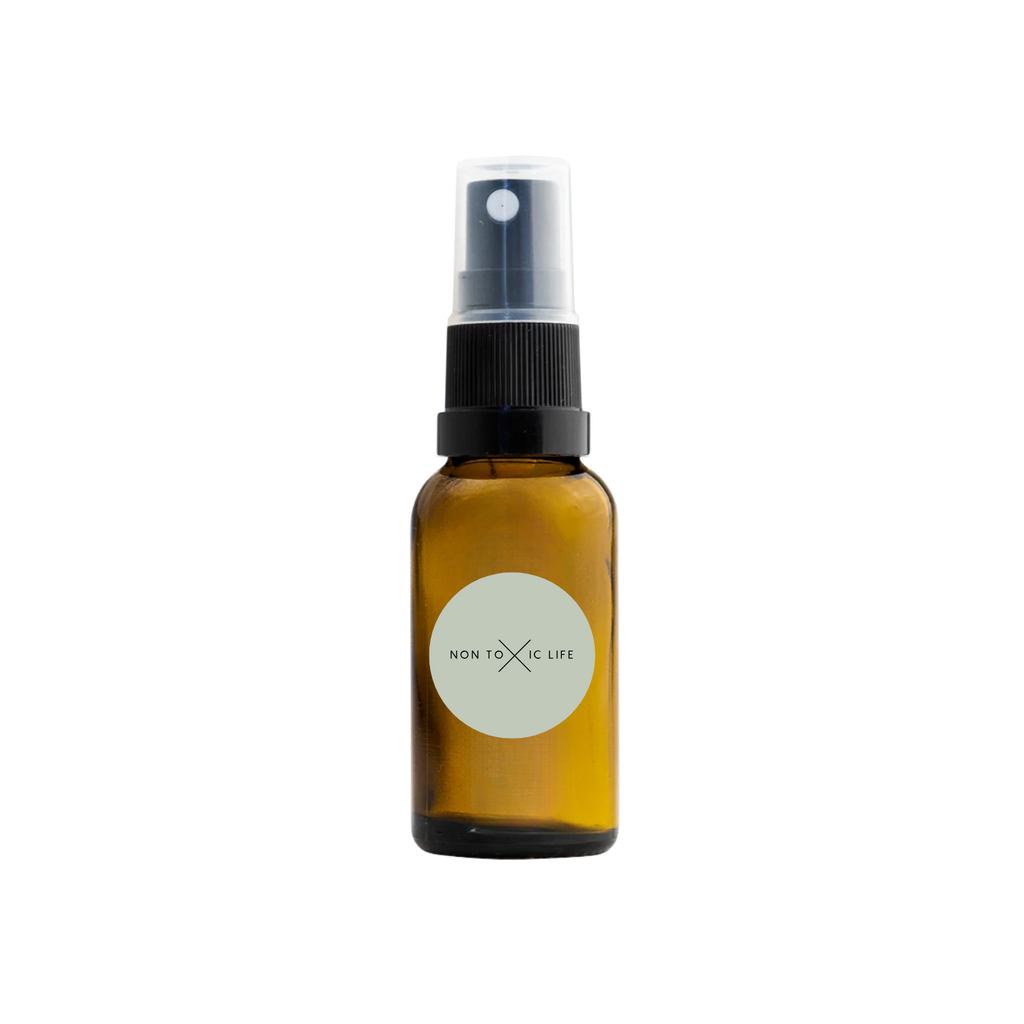Kosmetický flakon Skleněná hnědá lahvička s rozprašovačem 20 ml Non Toxic Life fotografie č. 1