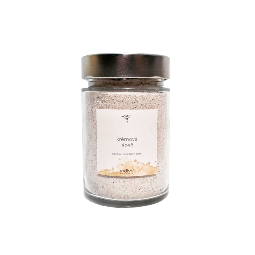 Koupelová sůl Sůl do koupele Krémová lázeň 250 g Indívo fotografie č. 1