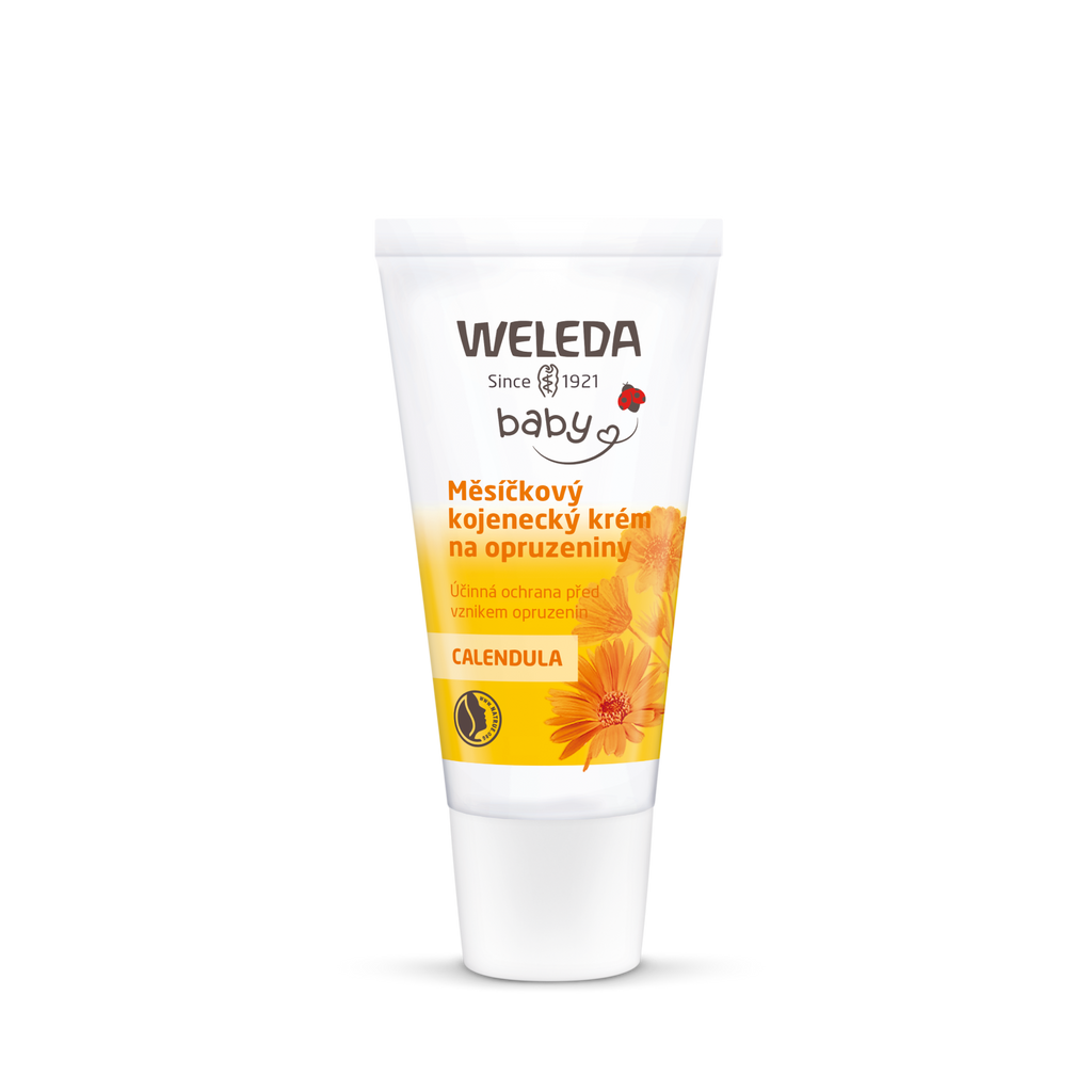 Krém na opruzeniny Měsíčkový kojenecký krém na zadeček 30 ml Weleda fotografie č. 1
