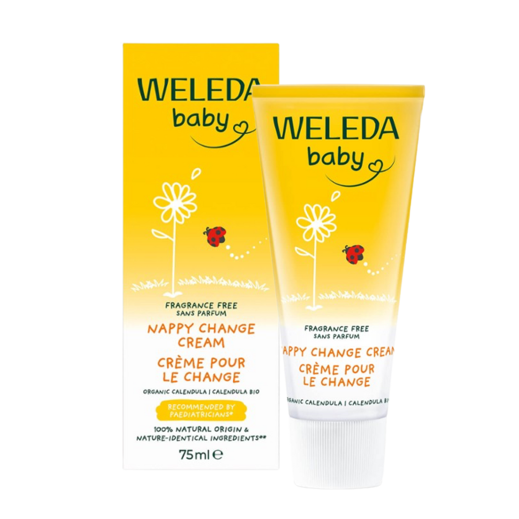 Krém na opruzeniny Měsíčkový kojenecký krém na zadeček bez parfemace 75 ml Weleda fotografie č. 1