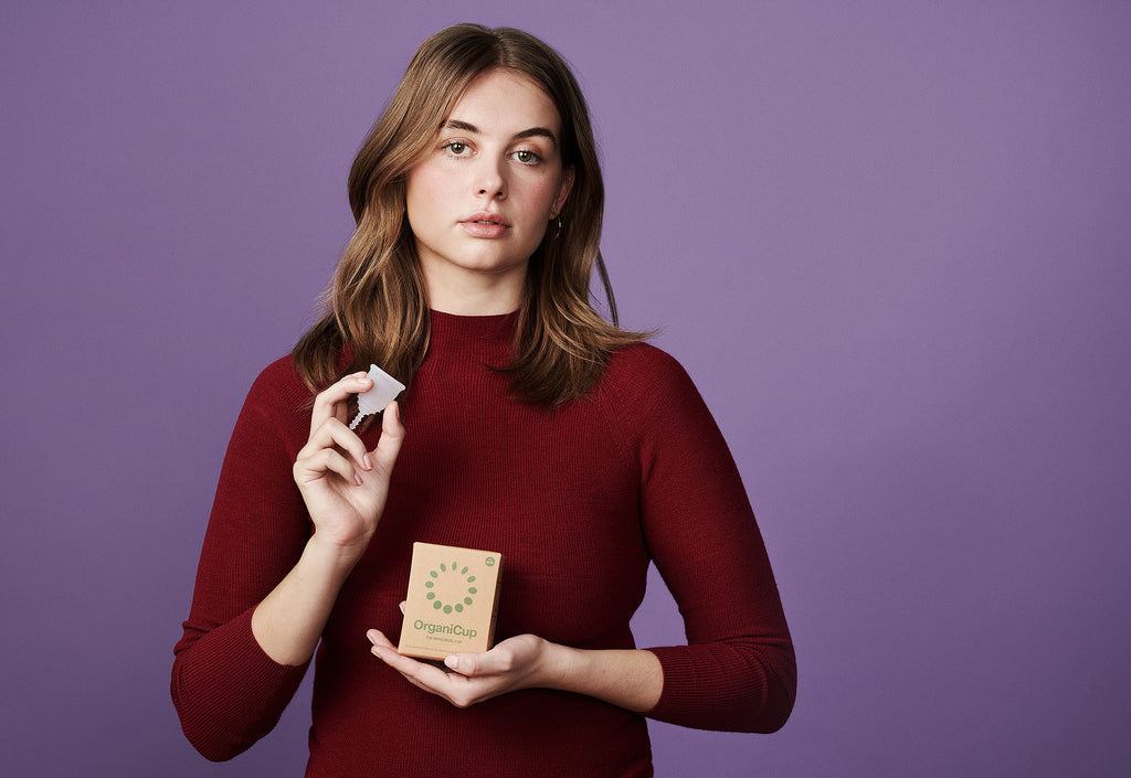 Menstruační kalíšek Menstruační kalíšek velikost MINI Lifestyle OrganiCup fotografie č. 4
