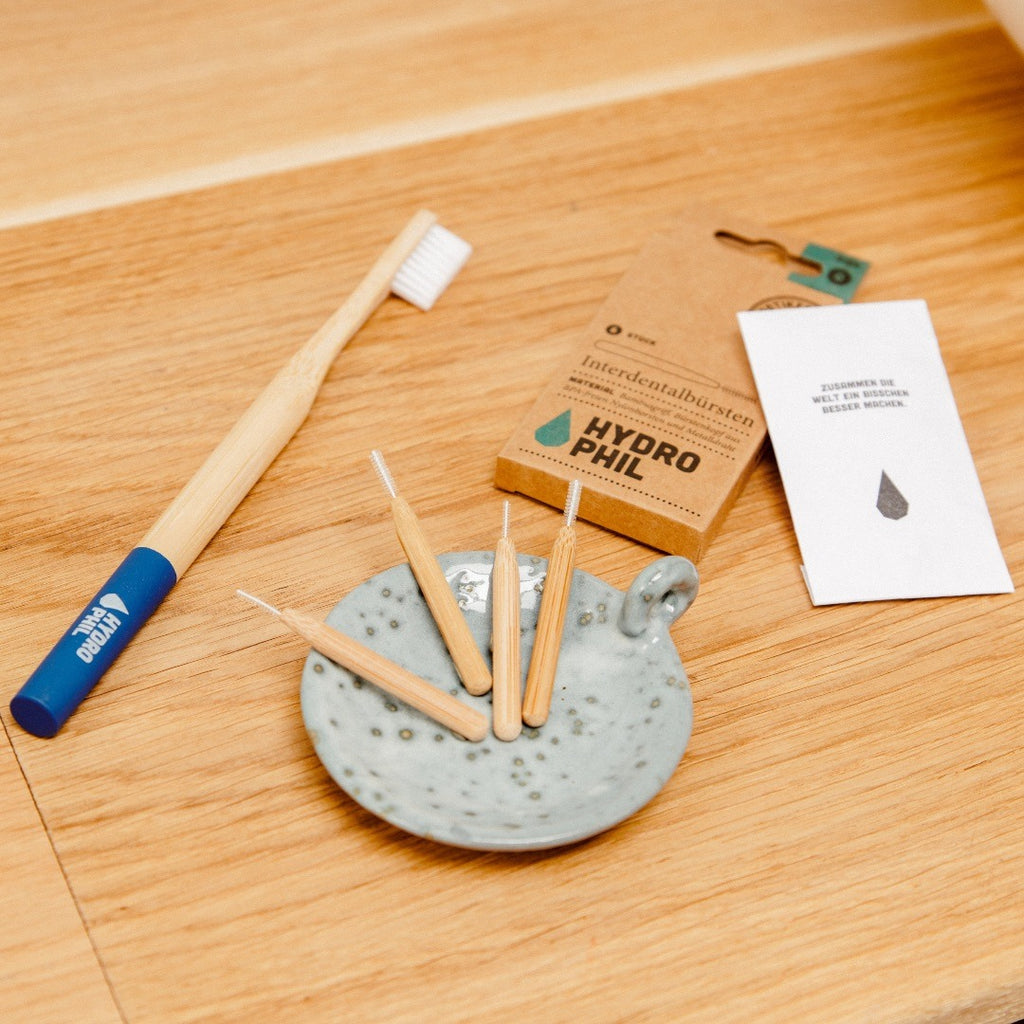 Mezizubní kartáček Bambusový mezizubní kartáček 6 ks 0,6 mm Hydrophil fotografie č. 2