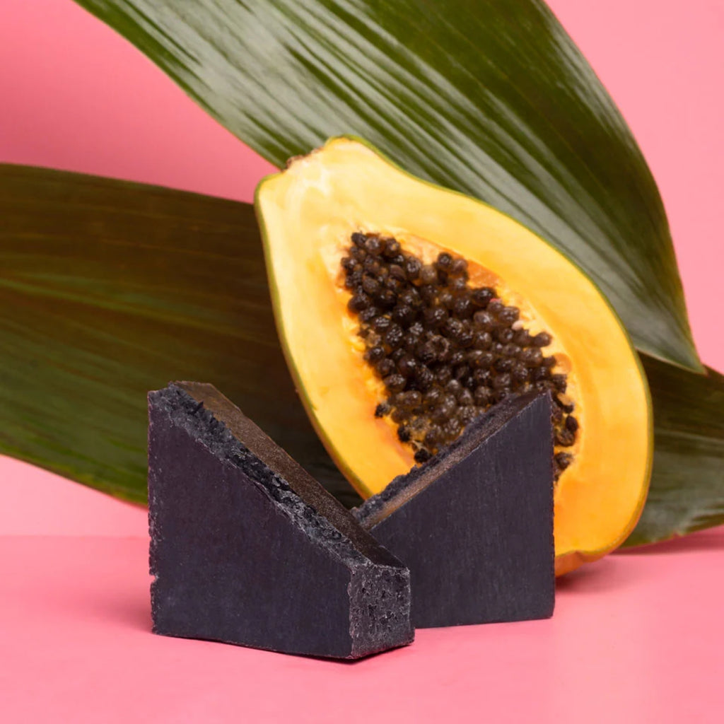 Pleťové mýdlo COCONUT CHARCOAL čistící pleťové mýdlo na rozšířené póry 113 g Earth Harbor fotografie č. 2