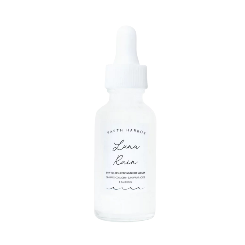 Pleťové sérum LUNA RAIN noční pleťové sérum s přírodními AHA a BHA kyselinami 30 ml Earth Harbor fotografie č. 1
