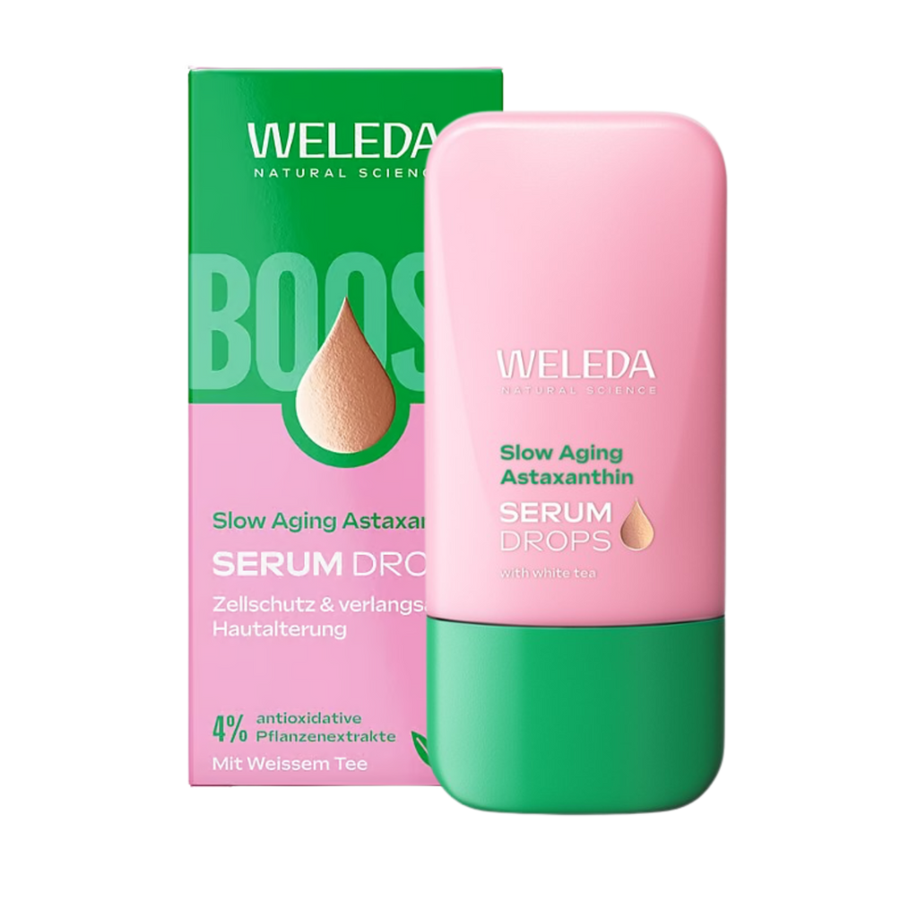 Pleťové sérum Pleťové sérum DROPS Slow Aging Astaxanthin 30 ml Weleda fotografie č. 1