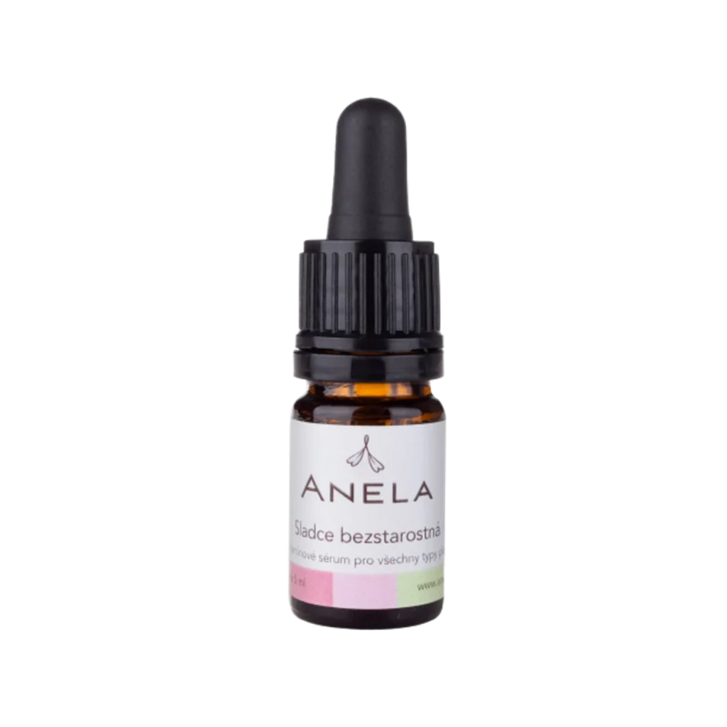 Pleťové sérum SLADCE BEZSTAROSTNÁ vitamínové olejové sérum pro všechny typy pleti CESTOVNÍ BALENÍ 5 ml Anela fotografie č. 1