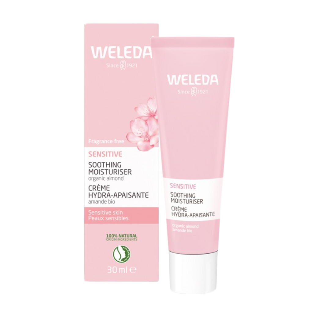 Pleťový krém Zklidňující mandlový pleťový krém Sensitive 30 ml Weleda fotografie č. 1
