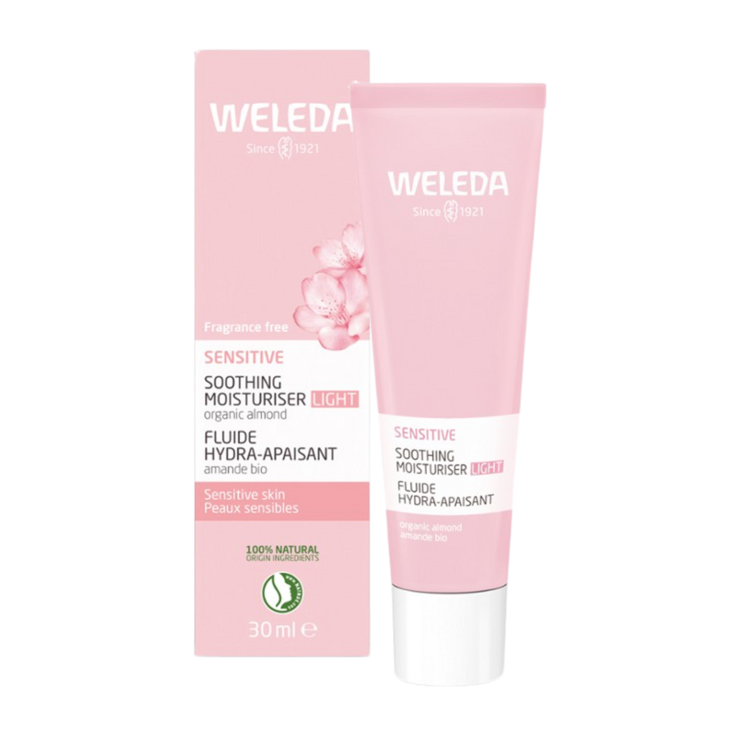 Pleťový krém Zklidňující mandlový pleťový krém Sensitive Light 30 ml Weleda fotografie č. 1
