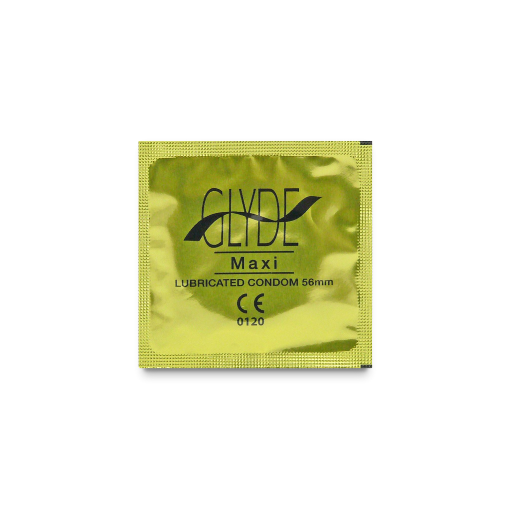 Prezervativy Kondomy Maxi 56 mm VZOREK 1 ks Glyde fotografie č. 1