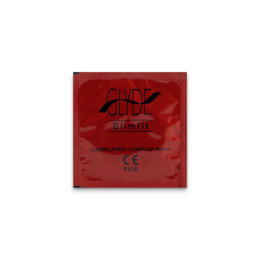 Prezervativy Kondomy Slimfit 49 mm VZOREK 1 ks Glyde fotografie č. 1