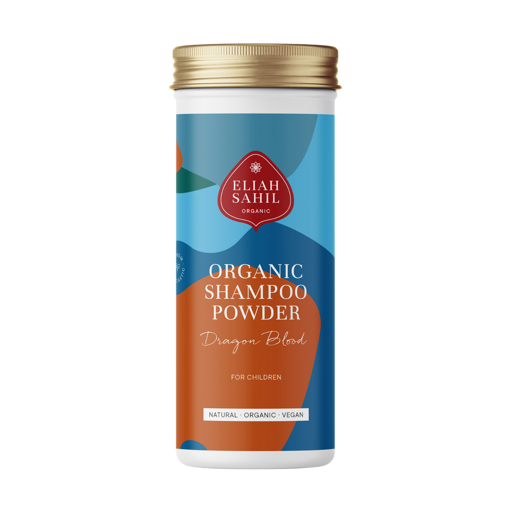 Šampon Bio Práškový šampon DRAČÍ KREV pro svědící pokožku hlavy a lupy 100 g DÓZA Eliah Sahil fotografie č. 1