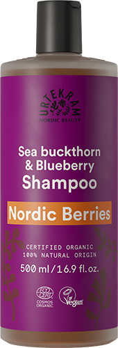 Šampon Šampon na poškozené vlasy Nordic Berries 500 ml Urtekram fotografie č. 1