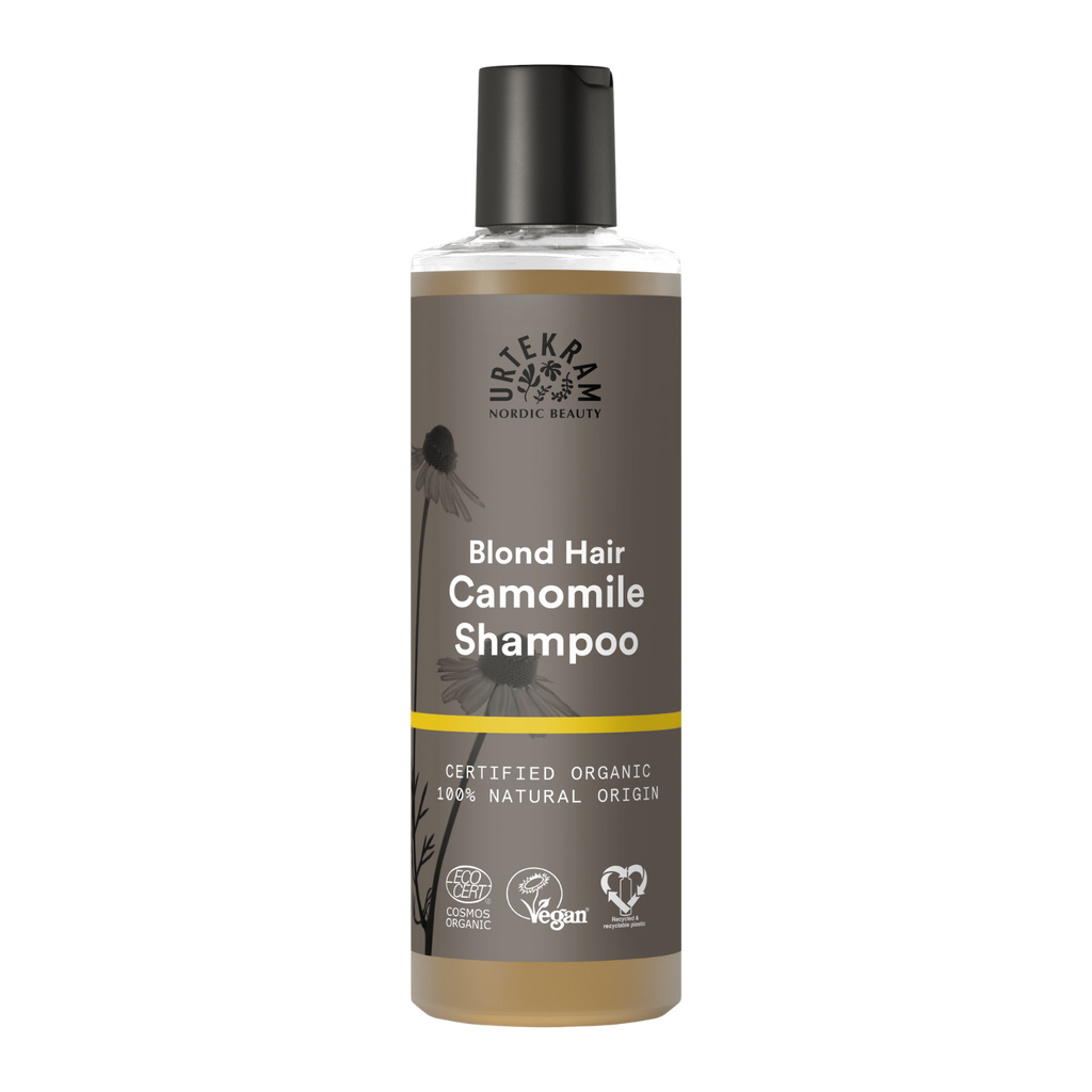 Šampon Šampon rozjasňující na světlé blond vlasy Heřmánek 250 ml Urtekram fotografie č. 1