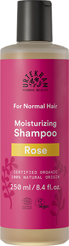 Šampon Šampon růžový na normální vlasy 250 ml Urtekram fotografie č. 1