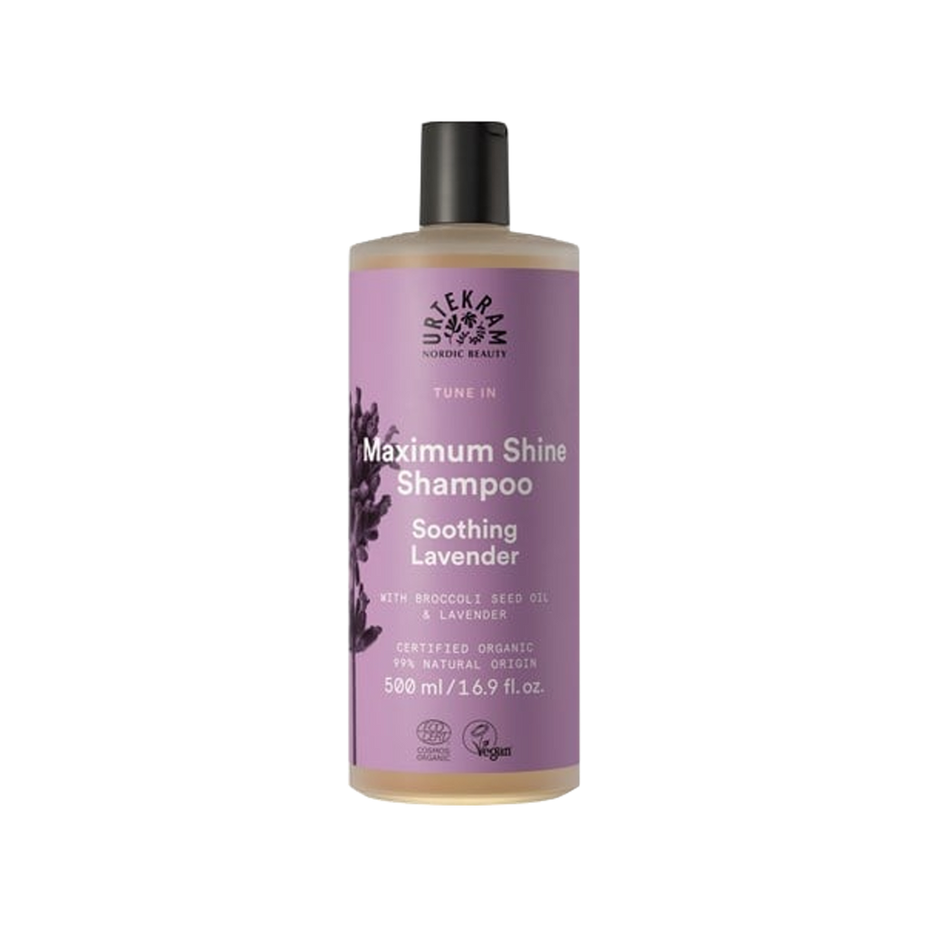 Šampon Šampon zklidňující levandule s probiotiky 500 ml Urtekram fotografie č. 1