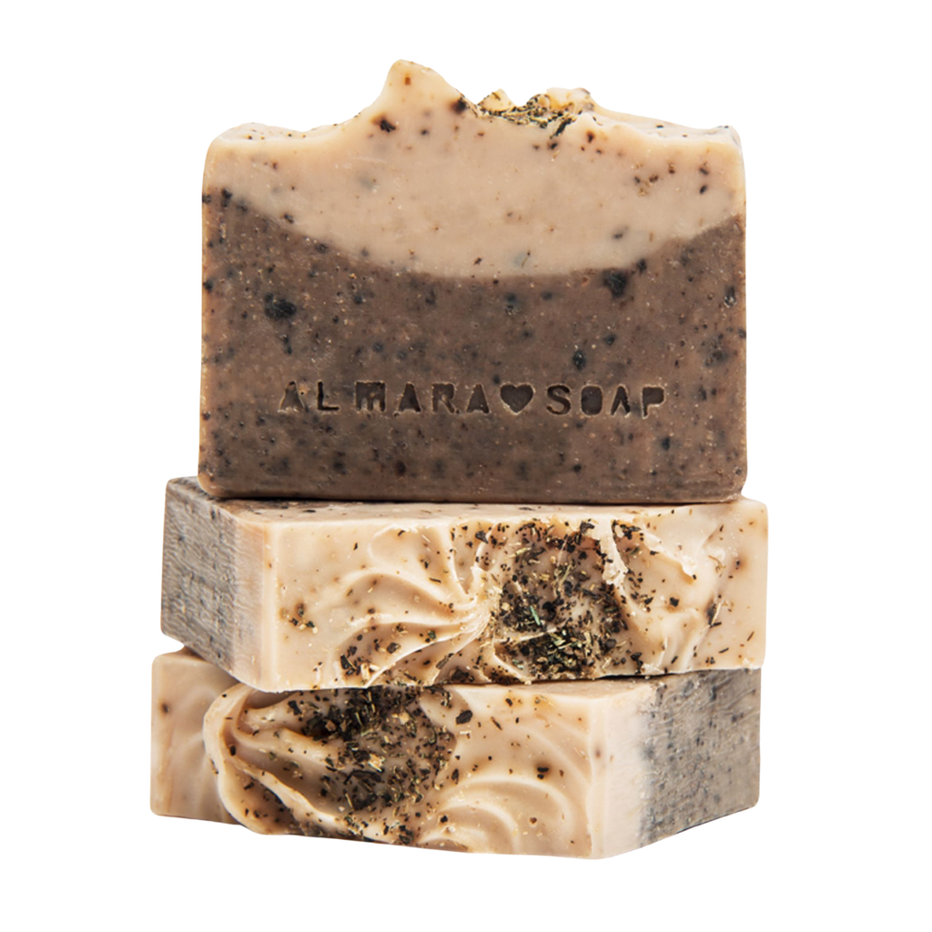 Šampon SHAMPOO BAR Dry Hair Přírodní tuhý šampon pro suché a lámavé vlasy 90 g Almara Soap fotografie č. 1