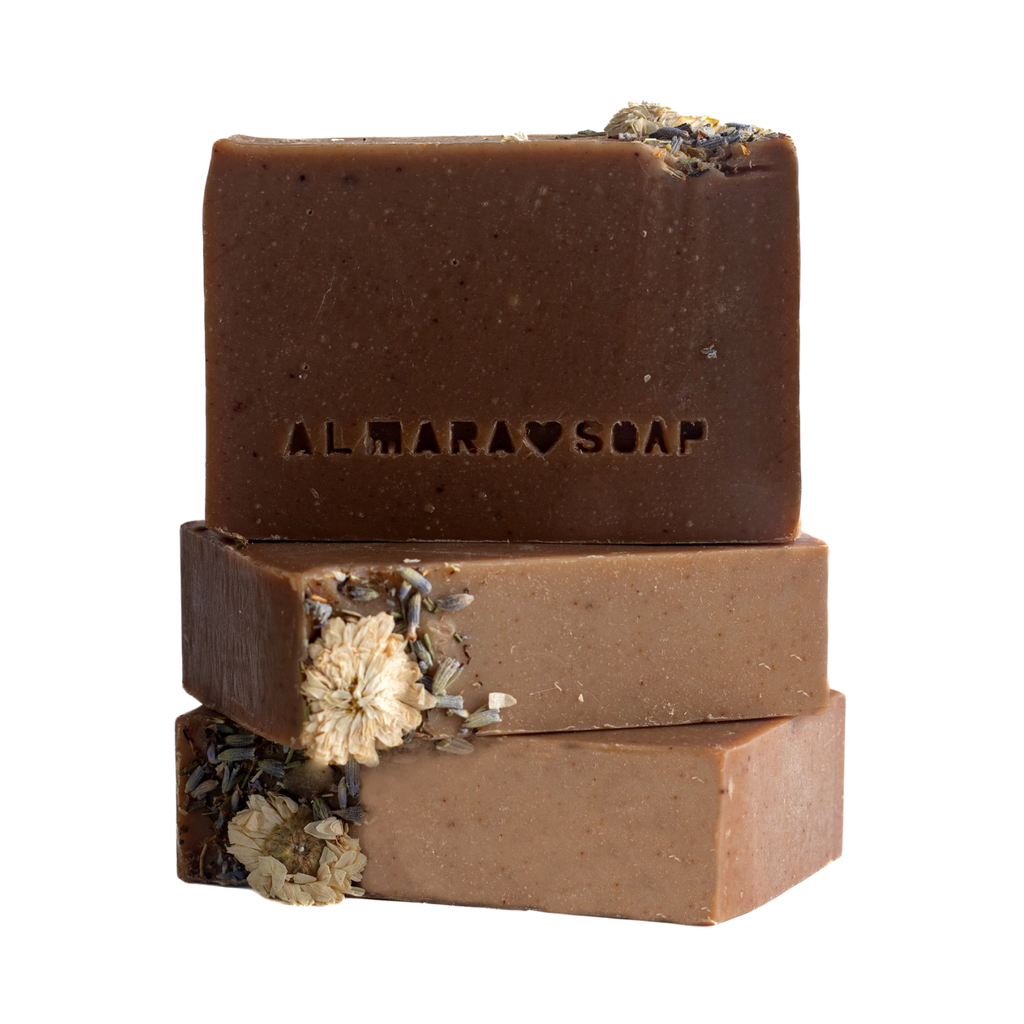 Šampon SHAMPOO BAR Strong Hair Přírodní tuhý šampon pro posílení vlasů a proti jejich vypadávání 90 g Almara Soap fotografie č. 1