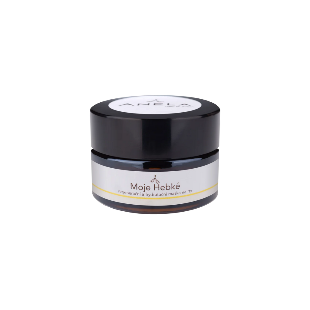 Sérum na rty MOJE HEBKÉ regenerační a hydratační maska na rty 15 ml Anela fotografie č. 1