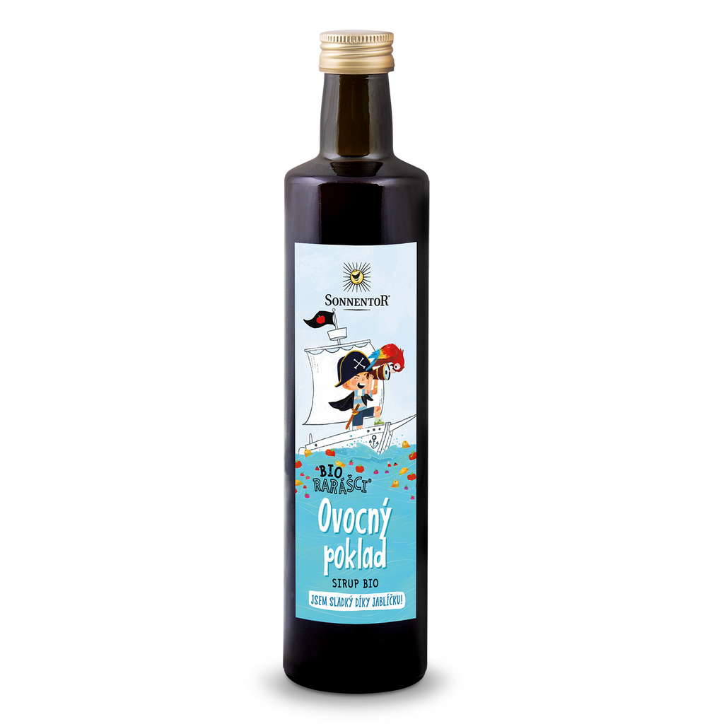 Sirup Ovocný poklad sirup Biorarášci bio EXP 500 ml Sonnentor fotografie č. 1