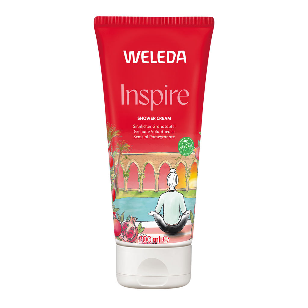 Sprchový krém INSPIRE Granátový sprchový krém 200 ml Weleda fotografie č. 1
