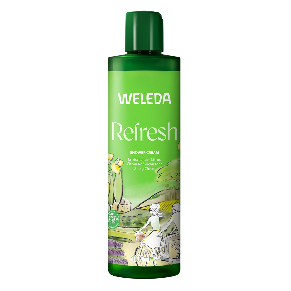 Sprchový krém REFRESH Citrusový sprchový krém 400 ml Weleda fotografie č. 1