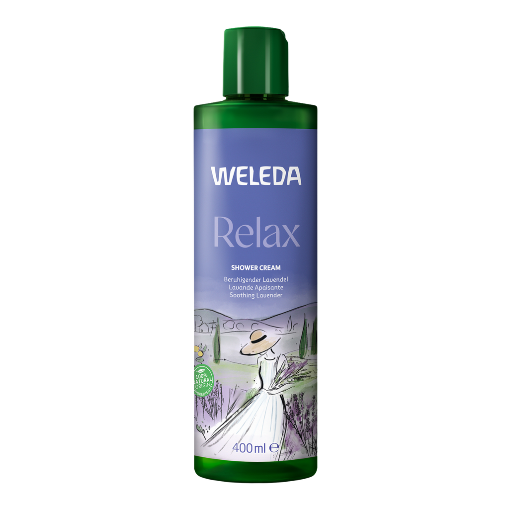 Sprchový krém RELAX Levandulový sprchový krém 400 ml Weleda fotografie č. 1