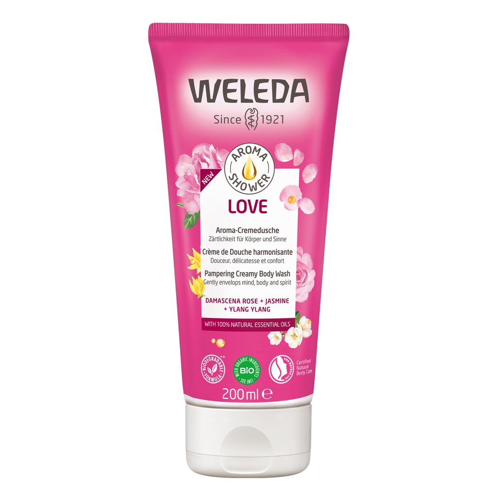 Sprchový krém Sprchový krém Aroma Shower Love 200 ml Weleda fotografie č. 1