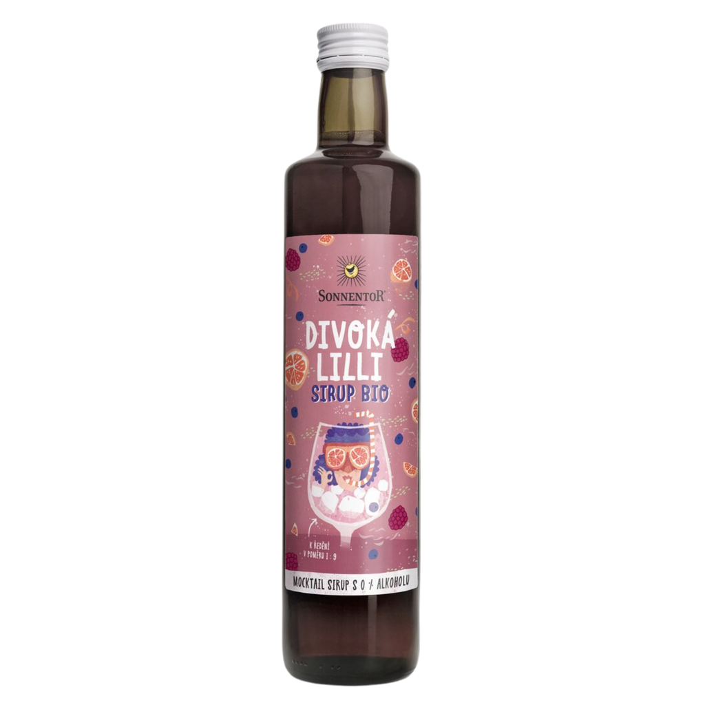 Šťáva Divoká Lilli bio ovocný koncentrát 500 ml Sonnentor fotografie č. 1