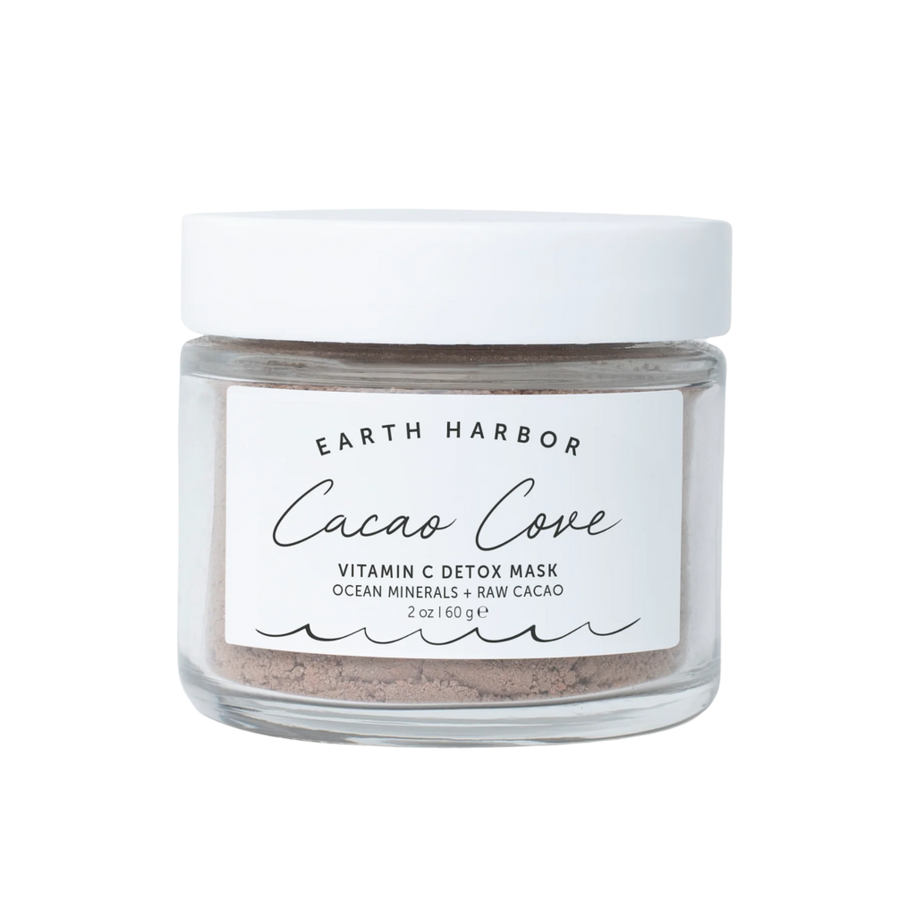 Sypká pleťová maska CACAO COVE detoxikační pleťová maska s liftingovým efektem 60 ml Earth Harbor fotografie č. 1