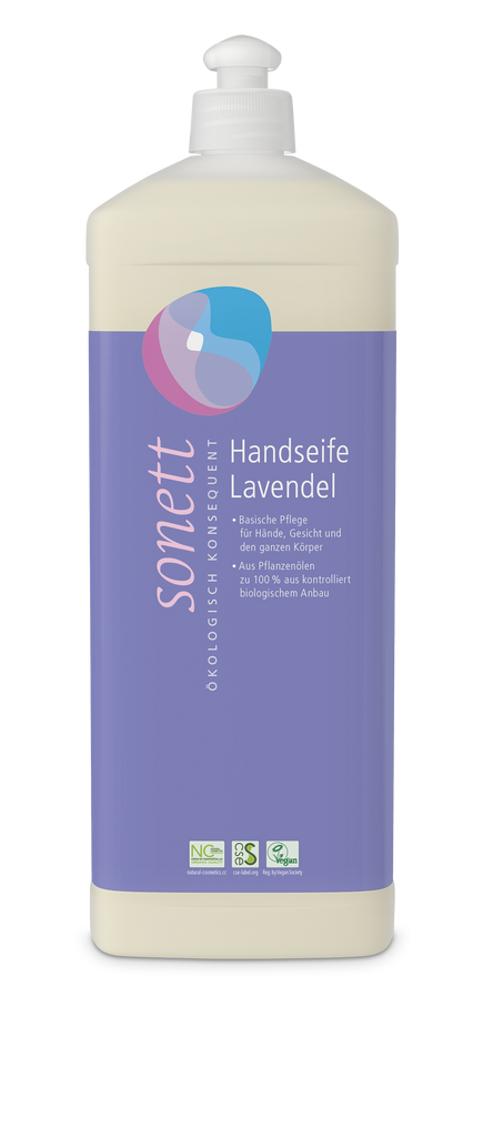 Tekuté mýdlo na ruce Tekuté mýdlo na ruce Levandule 1 l Sonett fotografie č. 1