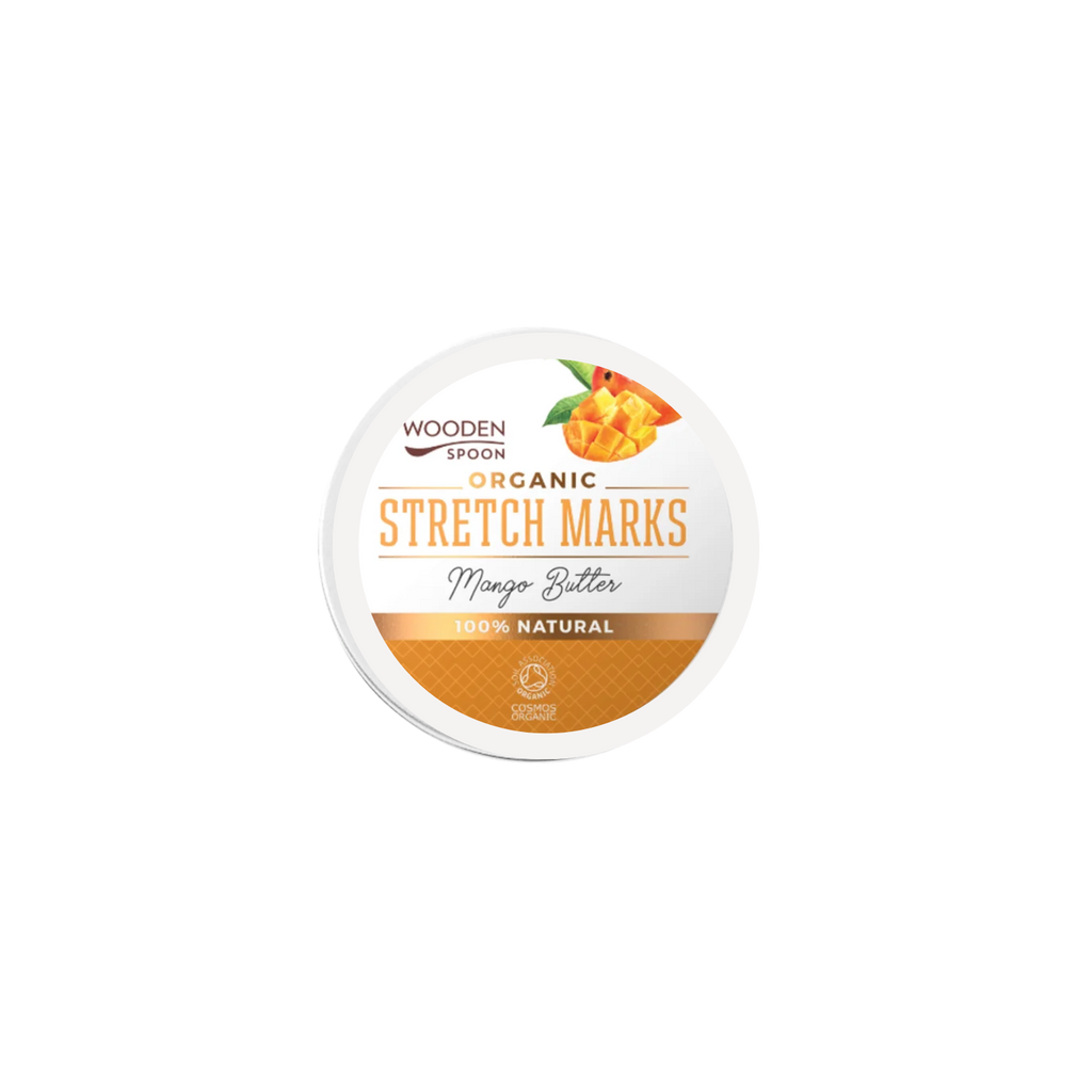 Tělové máslo Mangové máslo proti striím CESTOVNÍ BALENÍ 15 ml Wooden Spoon fotografie č. 1