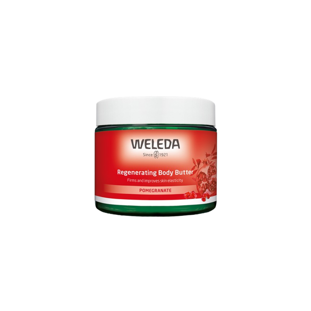 Tělové máslo Účinně zpevňující tělové máslo Granátové jablko 150 ml Weleda fotografie č. 1