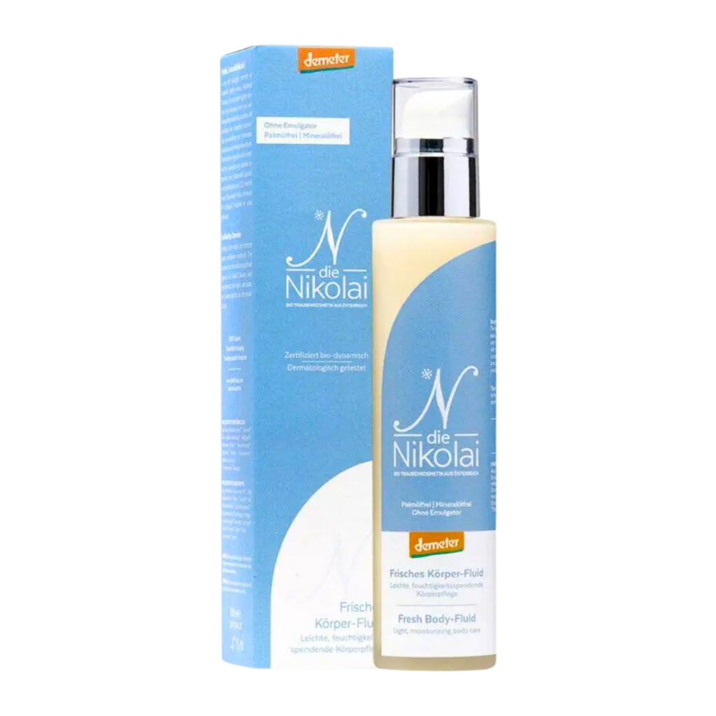 Tělové mléko Biodynamický hydratační tělový fluid Mandarinka a geránium 150 ml dieNikolai fotografie č. 1