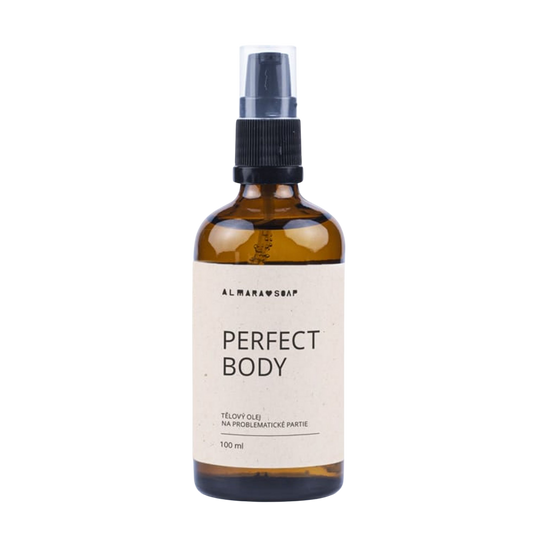 Body Oil PERFECT BODY Přírodní tělový olej pro péči o problematické partie a celulitidu