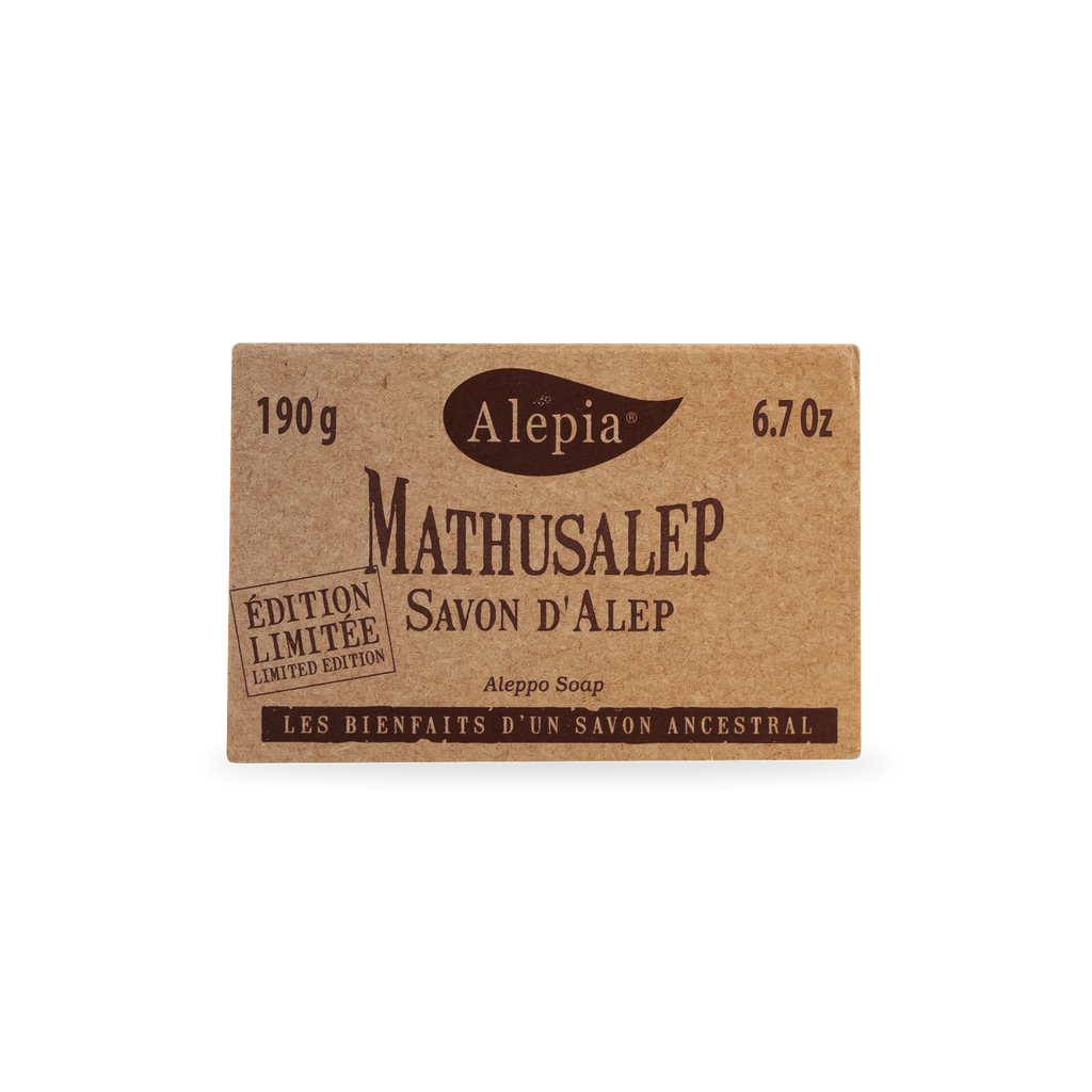 Tuhé mýdlo Archivní aleppské mýdlo s 1proc. vavřínového oleje Mathusalep 190 g Alepia fotografie č. 1
