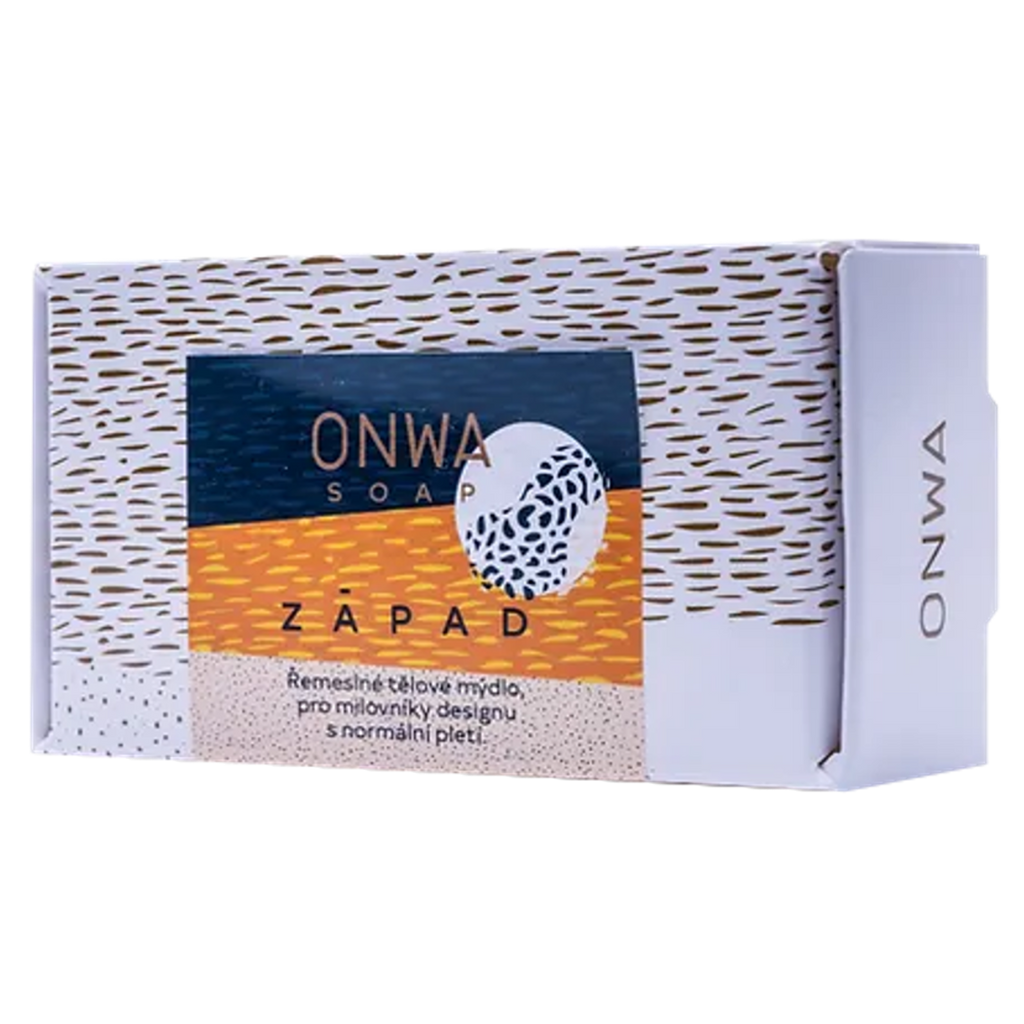 Tuhé mýdlo Designové tuhé mýdlo ZÁPAD 100 g ONWA soap fotografie č. 2