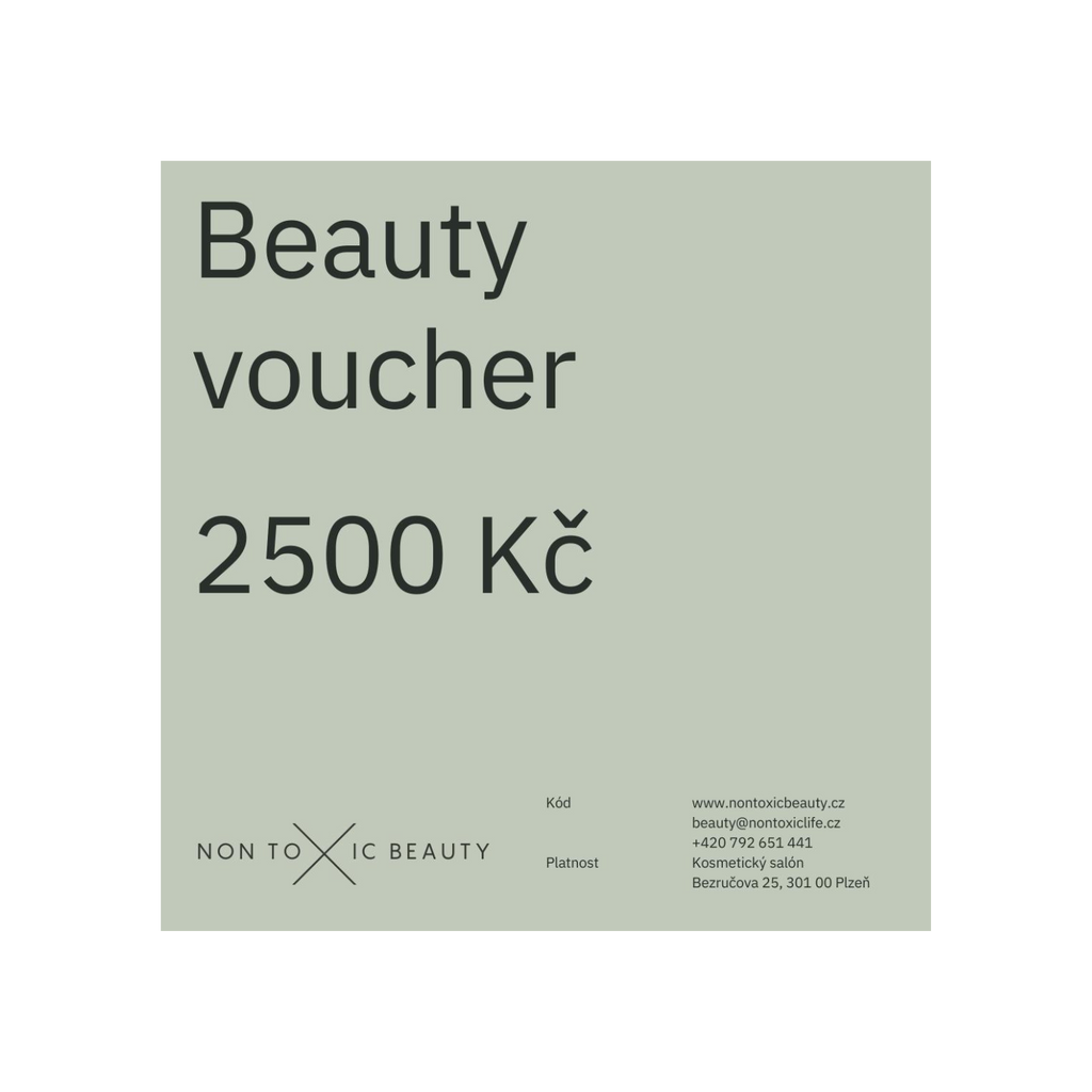 Voucher Dárkový voucher na Beauty Day 2500 Non Toxic Beauty fotografie č. 1