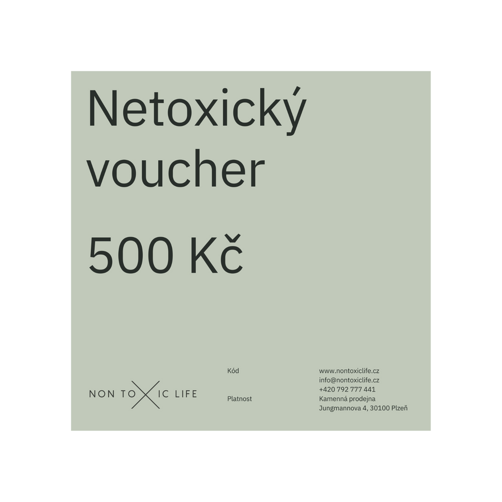 Voucher Dárkový voucher na nákup produktů 500 Non Toxic Life fotografie č. 1