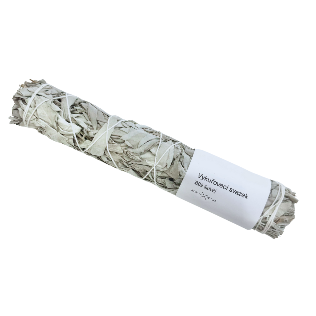 Vykuřovací svazek Vykuřovací svazek Bílá šalvěj MEGA Non Toxic Life fotografie č. 1