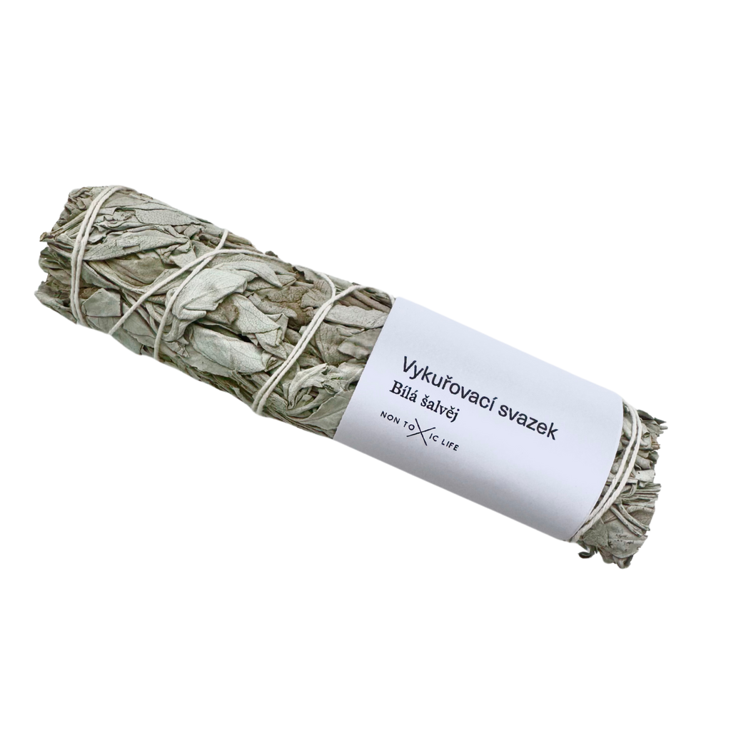 Vykuřovací svazek Vykuřovací svazek Bílá šalvěj VELKÝ Non Toxic Life fotografie č. 1