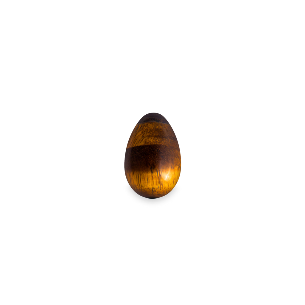 Yoni vajíčko Vajíčko k posilování pánevního dna z drahých kamenů Tygří oko Yoni Life fotografie č. 1