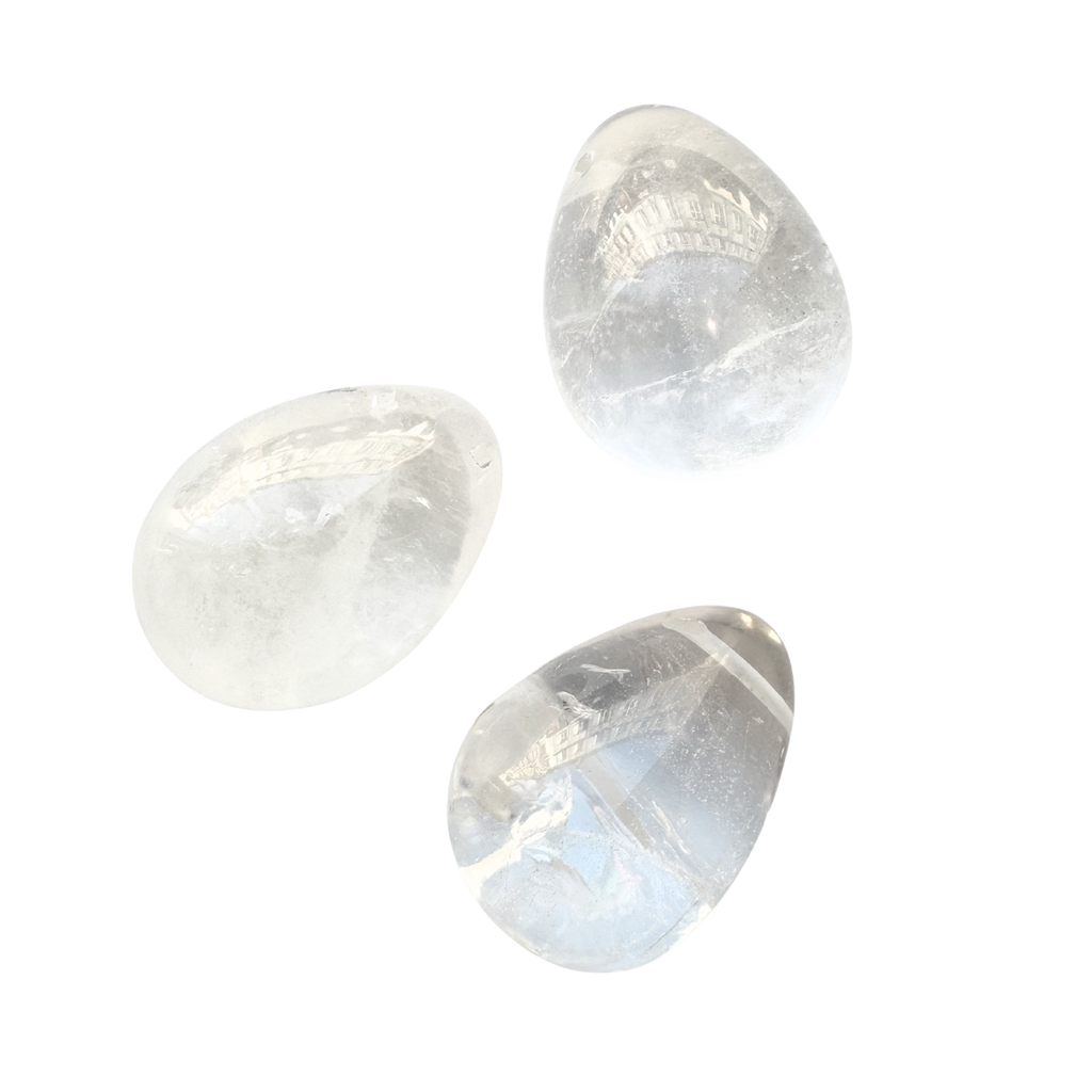 Yoni vajíčko Yoni vajíčko pro posilování pánevního dna z drahých kamenů Křišťál Non Toxic Life fotografie č. 1