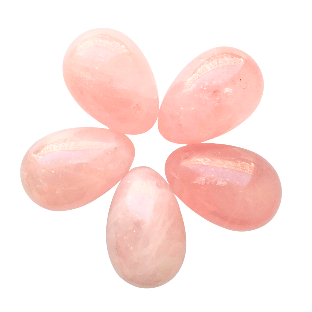 Yoni vajíčko Yoni vajíčko pro posilování pánevního dna z drahých kamenů Růženín Non Toxic Life fotografie č. 1