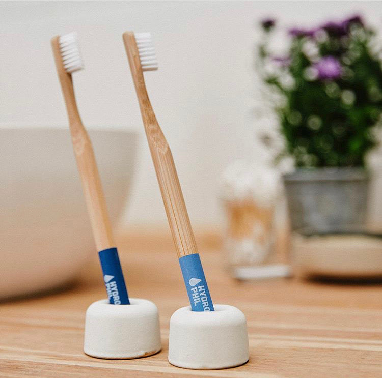 Zubní kartáček Bambusový kartáček Medium světle modrá Hydrophil fotografie č. 3