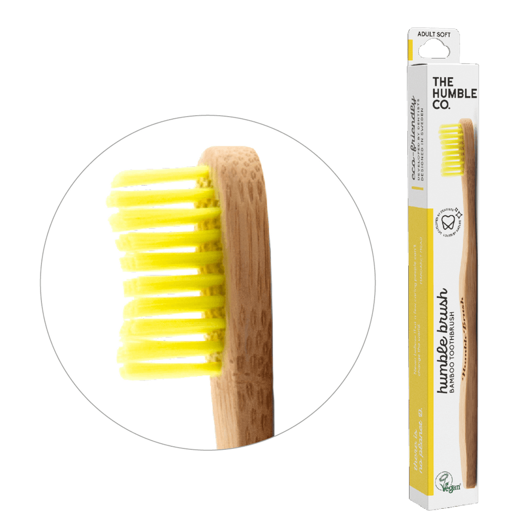 Zubní kartáček Kartáček na zuby Soft žlutá Humble Brush fotografie č. 2