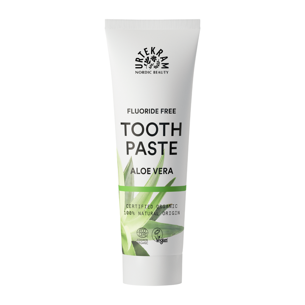 Zubní pasta Zubní pasta jemná Aloe vera 75 ml Urtekram fotografie č. 1