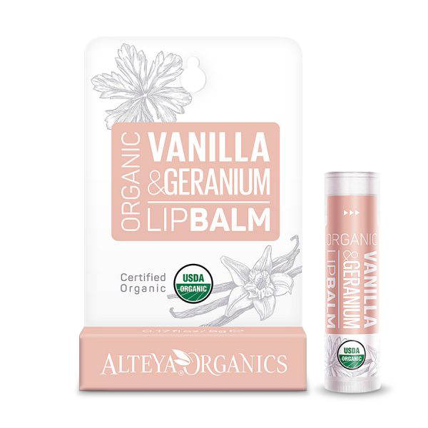 Balzám na rty s vanilkou a muškátem od značky Alteya Organics — Non Toxic Life